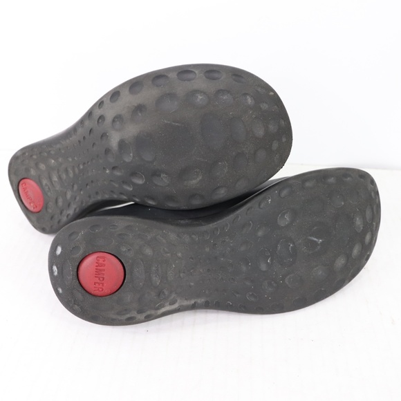 Camper Leather Slip On Loafers Shoes Black Women 8 - Picture 8 of 8